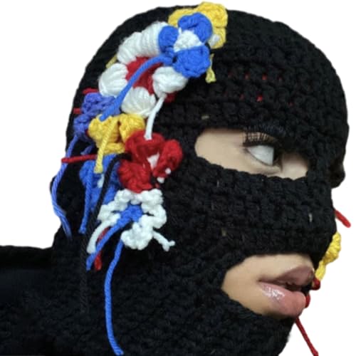 Gramigg Hut Blume Leopard Häkelmütze für Damen Herren Cosplay Bild Requisiten gruselig Cosplay Halloween Gramigg Hut Blume Leopard Häkelmütze für Damen Herren Cosplay Bild Requisiten gruselig Cosplay Halloween von Gramigg
