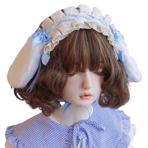Gramigg Lovely LopEar Haarband Punk Spitze Anime Stirnband Rollenspiel Kostüm Kopfschmuck Mädchen Dienstmädchen Cosplay Kopfbedeckung Zubehör Stirnband Gramigg Lovely LopEar Haarband Punk Spitze Anime Stirnband Rollenspiel Kostüm Kopfschmuck Mädchen Dienstmädchen Cosplay Kopfbedeckung Zubehör Stirnband von Gramigg