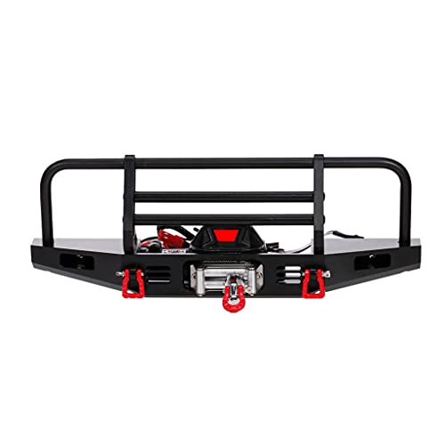 Gramigg Modell Stoßstange Metall Set Anti-Kollision mit Seilwinde für 1/10 Modell Autoteile Werkzeuge für SCX10 Teile Gramigg Modell Stoßstange Metall Set Anti-Kollision mit Seilwinde für 1/10 Modell Autoteile Werkzeuge für SCX10 Teile von Gramigg
