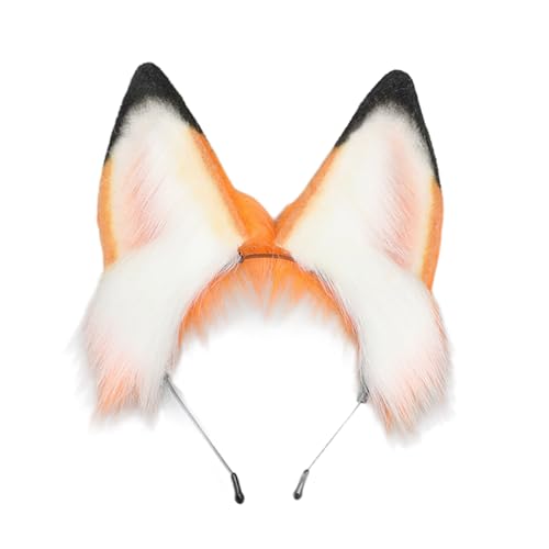 Gramigg Tierohr-Stirnband, Cosplay-Kostüm, Haarreif, Partyzubehör, Kopfschmuck, Maskeraden, Kopfschmuck, Animationszubehör Gramigg Tierohr-Stirnband, Cosplay-Kostüm, Haarreif, Partyzubehör, Kopfschmuck, Maskeraden, Kopfschmuck, Animationszubehör von Gramigg