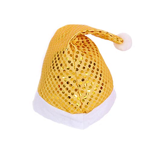 Gramigg Weihnachtsmütze mit Pailletten, Weihnachtsmann für Party, Kostüm, Festival, Zubehör für Erwachsene und Kinder Gramigg Weihnachtsmütze mit Pailletten, Weihnachtsmann für Party, Kostüm, Festival, Zubehör für Erwachsene und Kinder von Gramigg