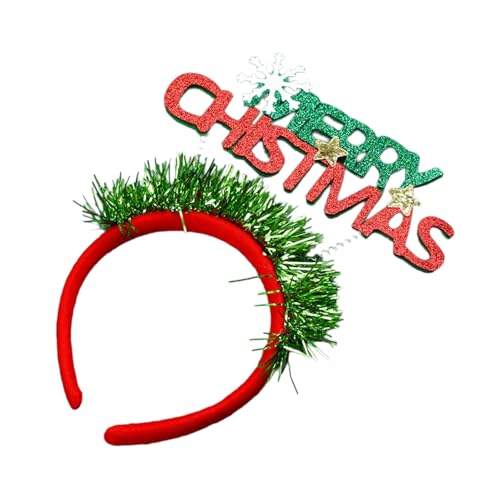 Haarreif mit Weihnachtsdekoration, für Familienfeiern, Partys, Festivals, Feiern, Requisiten, Kopfbedeckung Haarreif mit Weihnachtsdekoration, für Familienfeiern, Partys, Festivals, Feiern, Requisiten, Kopfbedeckung von Gramigg