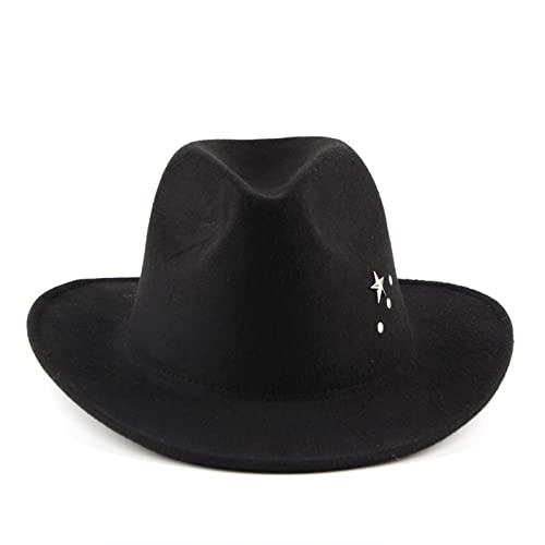 Retro-Hut mit breiter Krempe, Western-Cowboyhut, Party, Show, Gesicht, klein, Weihnachten für Halloween, Versammlungen, Cowboyhüte für Männer, Frauen, Jungen, Mädchen, Kinder, Ornament von Gramigg