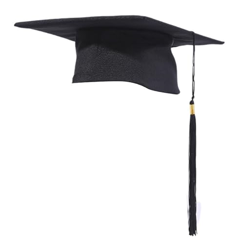 Verstellbarer akademischer Hut, bequemer Abschluss, ideal für Absolventen und Pädagogen, Studenten, Abschlussfeiern, Abschlussfeiern für Alumni-Events von Gramigg