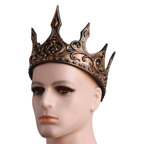 Vintage-Kronen-Stirnband mit Halbmond-Dekoren, Cosplay-Haarband für Modebegeisterte und Rollenspiel-Aktivitäten Vintage-Kronen-Stirnband mit Halbmond-Dekoren, Cosplay-Haarband für Modebegeisterte und Rollenspiel-Aktivitäten von Gramigg