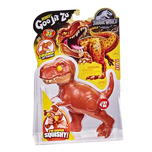 Grandi Giochi - GOO JIT Zu Dinosaurier Jurassic World 4 Verschiedene Figuren von Grandi Giochi