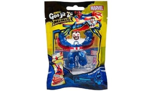 Grandi Giochi GOO JIT Zu Marvel Minis, 6 sortierte Minifiguren, 7 cm, GJM00100 von Grandi Giochi