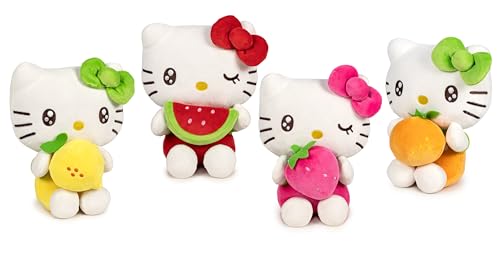 Grandi Giochi Hello Kitty Macedonia – Plüschtier Hello Kitty, weich, 16 cm hoch, 4 Verschiedene Pastellfarben mit Früchten Nicht wählbar, Geschenkidee für Fans jeden Alters Grandi Giochi Hello Kitty Macedonia – Plüschtier Hello Kitty, weich, 16 cm hoch, 4 Verschiedene Pastellfarben mit Früchten Nicht wählbar, Geschenkidee für Fans jeden Alters von Grandi Giochi