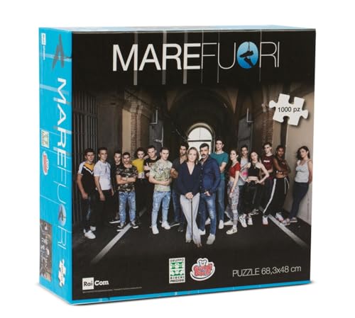 Grandi Giochi MRE02000 Grandi Giochi-MRE02000 Puzzle mit 1000 Teilen, komplette Besetzung von Grandi Giochi