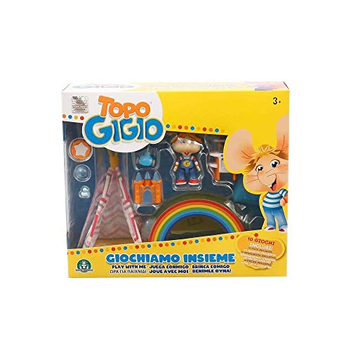 Grandi Giochi - Maus Gigio Giochiamo Inzusammen - mit dem Zubehör zum Spielen mit Maus, mit Minifigur Gigio Maus enthalten - TPG53000 Grandi Giochi - Maus Gigio Giochiamo Inzusammen - mit dem Zubehör zum Spielen mit Maus, mit Minifigur Gigio Maus enthalten - TPG53000 von Grandi Giochi