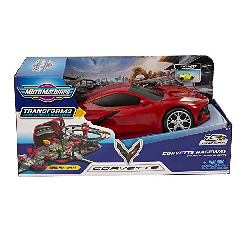 GRANDI GIOCHI MCM13000 Cars Corvette Transformierbare Mikro-MCM13000 von Grandi Giochi