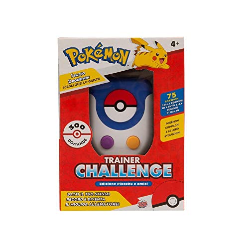 Grandi Giochi - Pokèmon Challenge, 1 Fakt und 2 Pokemon, Wählen Sie den Richtigen, GG01352 von Grandi Giochi