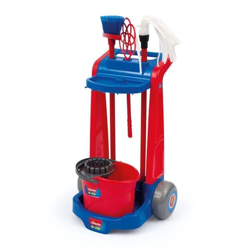 Grandi Giochi - Reinigungswagen Vileda for Kids, die Originalversion Spielzeug mit Besen, Wischmop und Eimer, IAM01200 Grandi Giochi - Reinigungswagen Vileda for Kids, die Originalversion Spielzeug mit Besen, Wischmop und Eimer, IAM01200 von Grandi Giochi