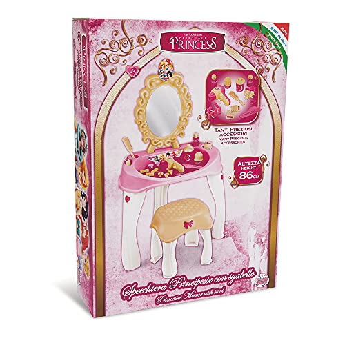 Grandi Giochi Spiegel mit Hocker Prinzessinnen-GG02994, 8051362029941 Grandi Giochi Spiegel mit Hocker Prinzessinnen-GG02994, 8051362029941 von Grandi Giochi