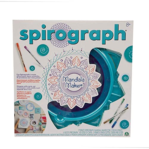 Grandi Giochi Spirograph Maker, Set zum Erstellen von Mandala, CLG09000 von Grandi Giochi