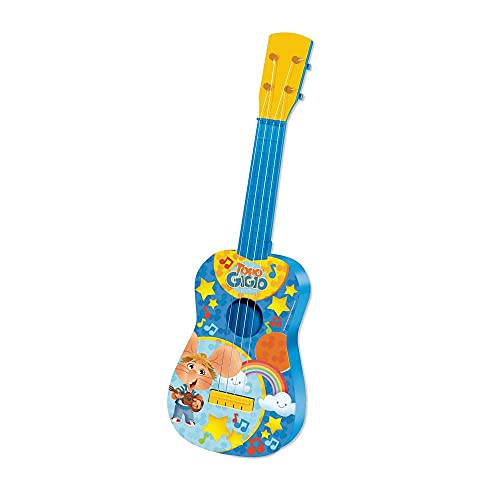 Grandi Giochi -Topo Gigio Klassische Gitarre für Kinder, 4 Saiten, Spielinstrument, Meine Erste Gitarre-TPG42000, 8056379124016 von Grandi Giochi