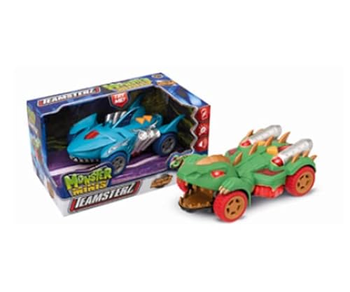 Grandi Giochi - Teamsterz Mini Monster mit Licht und Klängen, Farbe Blau/Grün, GG00963 Grandi Giochi - Teamsterz Mini Monster mit Licht und Klängen, Farbe Blau/Grün, GG00963 von Grandi Giochi