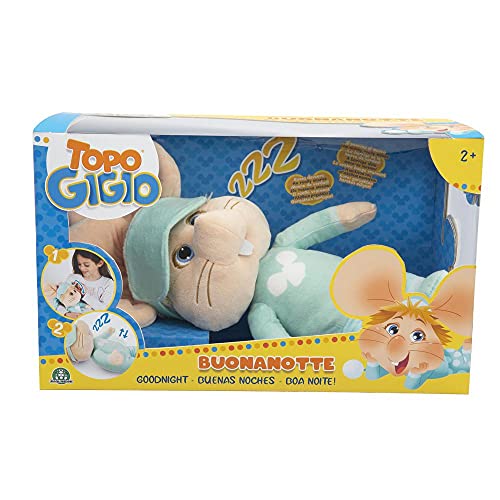 Grandi Giochi Topo Gigio Mouse Gute Nacht, schläft, russisch und der Bauch bewegt Sich wirklich, TPG19000, M Grandi Giochi Topo Gigio Mouse Gute Nacht, schläft, russisch und der Bauch bewegt Sich wirklich, TPG19000, M von Grandi Giochi