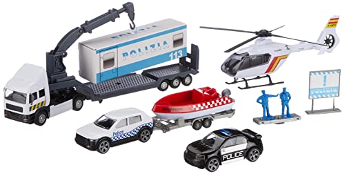 Grandi Giochii GG00906, Teamsterz Polizei Die Cast, Blau von Grandi Giochi