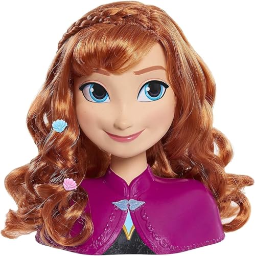 JP Disney Styling FRND3000 Frozen 2 Anna Styling Head,Red,26.5 x 27 x 12cm von Grandi Giochi