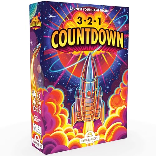 3-2-1 Countdown Board Game by Grandpa Beck’s – Fast-Paced Family Card Game for Game Night – Fun Strategy Game for Kids, Teens, and Adults – Easy to Learn, Exciting, and Competitive Party Game 3-2-1 Countdown Board Game by Grandpa Beck’s – Fast-Paced Family Card Game for Game Night – Fun Strategy Game for Kids, Teens, and Adults – Easy to Learn, Exciting, and Competitive Party Game von Grandpa Beck's Games