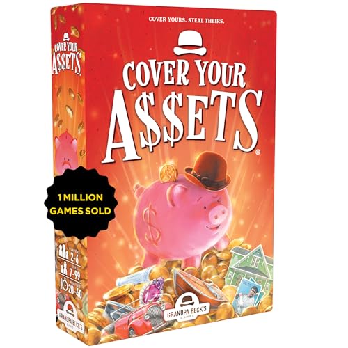 Cover Your Assets | from The Creators of Skull King, Grandpa Beck's Games | Easy to Learn and Outrageously Fun for Kids, Teens, & Adults Alike | 2-6 Players Ages 7+ von Grandpa Beck's Games