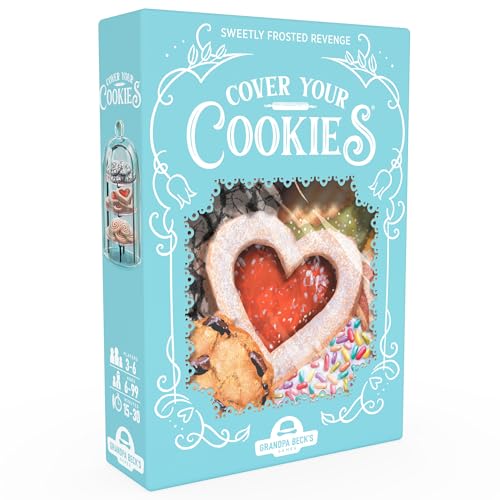 Grandpa Beck's Games | Cover Your Cookies | Card Game | 2-6 Players | Ages 6+ | English von COVER YOUR COOKIES