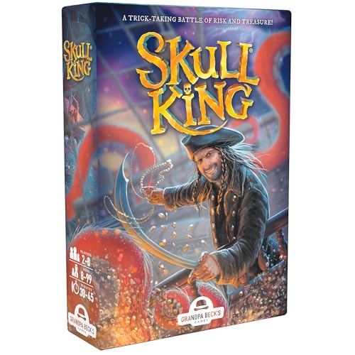 Grandpa Beck's Games | Skull King | Card Game | 2-8 Players | Ages 8+ | English von Grandpa Beck's Games