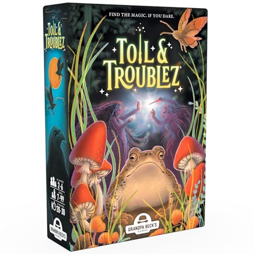 Grandpa Beck's Games | Toil & Troublez |Card Game | 2-6 Players | Ages 7+ | English von Grandpa Beck's Games