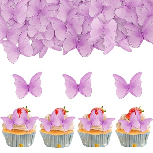 48 Stück 3D Schmetterling Geburtstagstorte Kuchen Topper Dekoration, Vielseitige Essbare Schmetterlinge Tortendeko Cupcake Dekoration für Hochzeit, Geburtstag, Partybedarf 48 Stück 3D Schmetterling Geburtstagstorte Kuchen Topper Dekoration, Vielseitige Essbare Schmetterlinge Tortendeko Cupcake Dekoration für Hochzeit, Geburtstag, Partybedarf von Granvoo