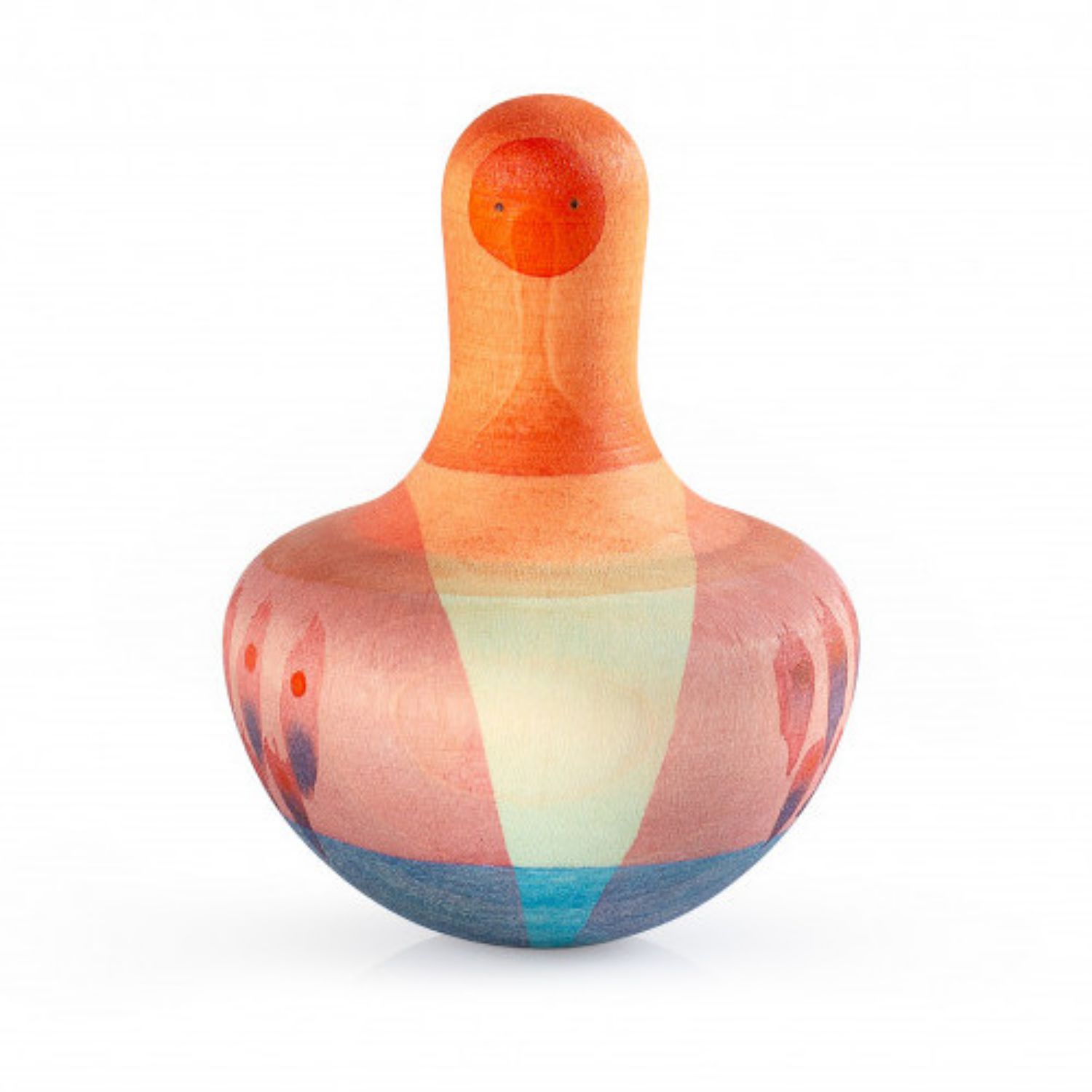 Grapat Holzspielzeug – Mellow Orange Bird - Mellow Orange Bird von Grapat