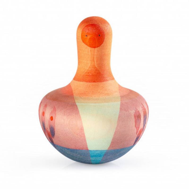 Grapat Holzspielzeug – Mellow Orange Bird - Mellow Orange Bird von Grapat