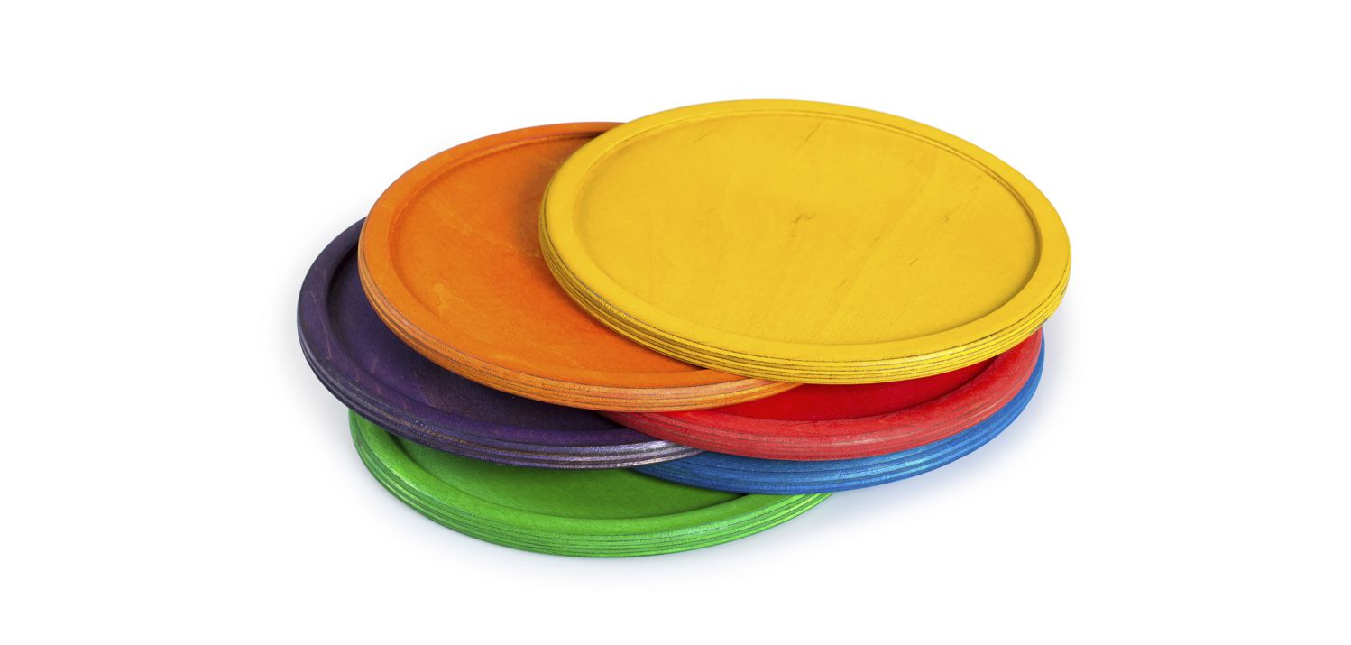 Grapat Holzspielzeug - Regenbogenteller - Grapat Holzspielzeug - Regenbogenteller - von Grapat