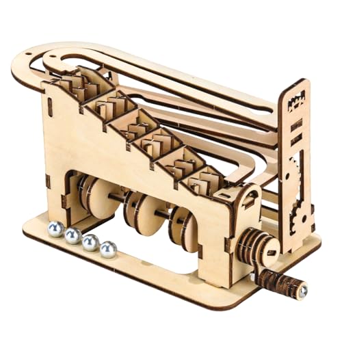 Graplan 3D Puzzle Holz Murmelbahn Holzpuzzle Mechanische Kugelbahn Trackball Modell Bausatz, Holzbausatz Kinder, Holzbauset zum Geschenk für Kinder und Erwachsene Graplan 3D Puzzle Holz Murmelbahn Holzpuzzle Mechanische Kugelbahn Trackball Modell Bausatz, Holzbausatz Kinder, Holzbauset zum Geschenk für Kinder und Erwachsene von Graplan