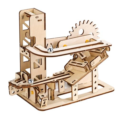 Graplan 3D Puzzle Holz Murmelbahn Trackball Modell Bausatz, Holzpuzzle Mechanische Kugelbahn, Holzbausatz Kinder, Holzbauset zum Geschenk für Kinder und Erwachsene Graplan 3D Puzzle Holz Murmelbahn Trackball Modell Bausatz, Holzpuzzle Mechanische Kugelbahn, Holzbausatz Kinder, Holzbauset zum Geschenk für Kinder und Erwachsene von Graplan
