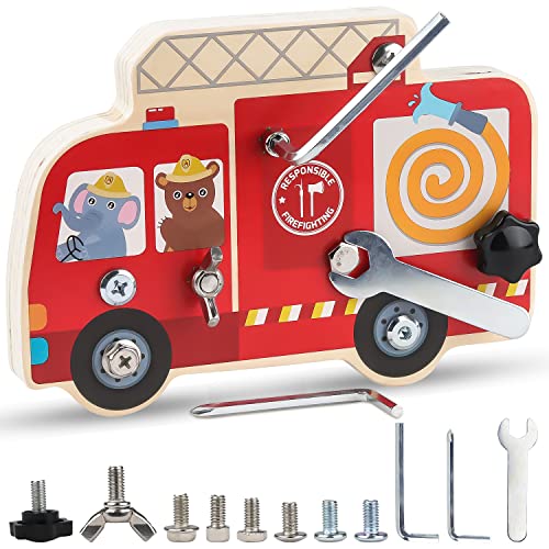 Graplan Montessori Schraubenbretter, Montessori Holz Schraubbrett, Schraubbrett Kinder Holz, Schraubendreher Kinder Montessori Spielzeug für Junge Kinderspielzeug ab 3 4 5 6 Jahre Graplan Montessori Schraubenbretter, Montessori Holz Schraubbrett, Schraubbrett Kinder Holz, Schraubendreher Kinder Montessori Spielzeug für Junge Kinderspielzeug ab 3 4 5 6 Jahre von Graplan