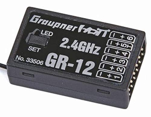 Graupner 33506 Empfänger GR-12 HoTT 2.4 GHz 6 Kanal von Graupner