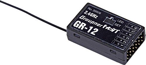 Graupner 33506 Empfänger GR-12 HoTT 2.4 GHz 6 Kanal von Graupner