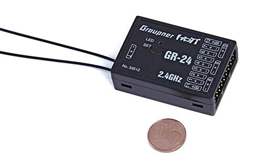 Graupner 33512 Empfänger GR-24 HoTT 2.4 GHz 12 Kanal von Graupner