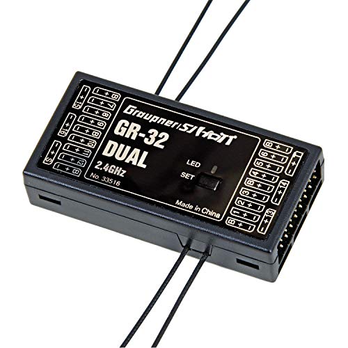 Graupner 33516 Empfänger GR-32 HoTT 2.4 GHz Dual 16 K. von Graupner