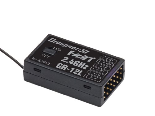 Graupner S1012 Empfänger GR-12L HoTT 2.4 GHz 6 Kanal von Graupner
