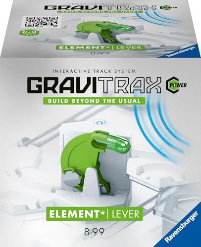 Ravensburger GraviTrax Power Element Lever. Elektronisches Zubehör für Kugelbahnen für Kinder ab 8 Jahren. Kombinierbar mit Allen GraviTrax Produkten und -Linien Ravensburger GraviTrax Power Element Lever. Elektronisches Zubehör für Kugelbahnen für Kinder ab 8 Jahren. Kombinierbar mit Allen GraviTrax Produkten und -Linien von Ravensburger