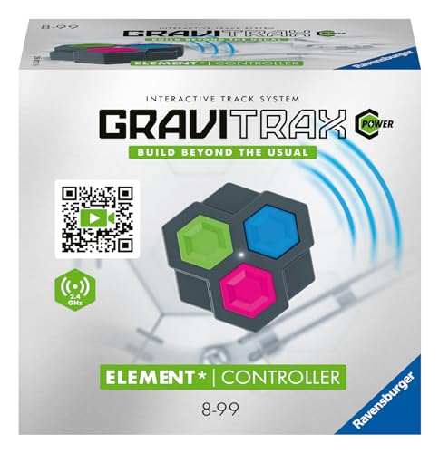 Ravensburger GraviTrax POWER Element Controller - Elektronisches Zubehör für Kugelbahnen, Konstruktionsspielzeug für Kinder ab 8 Jahren - Kombinierbar mit allen GraviTrax Produkten und -linien Ravensburger GraviTrax POWER Element Controller - Elektronisches Zubehör für Kugelbahnen, Konstruktionsspielzeug für Kinder ab 8 Jahren - Kombinierbar mit allen GraviTrax Produkten und -linien von Ravensburger