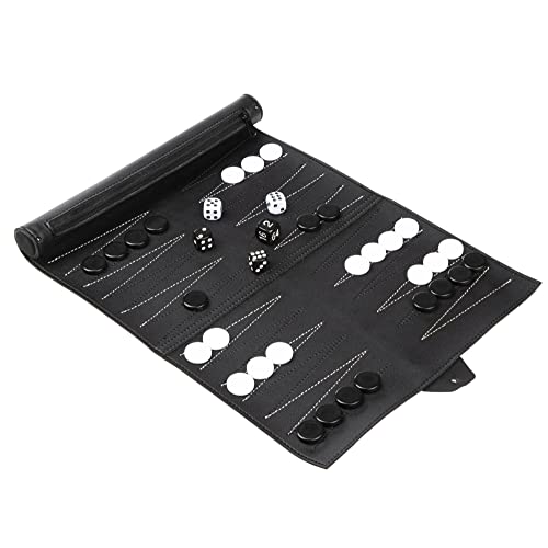 Gravidus Backgammon Reise Kompakt Reise-Backgammon Brettspiel Tasche Reisespiel Urlaub von Gravidus