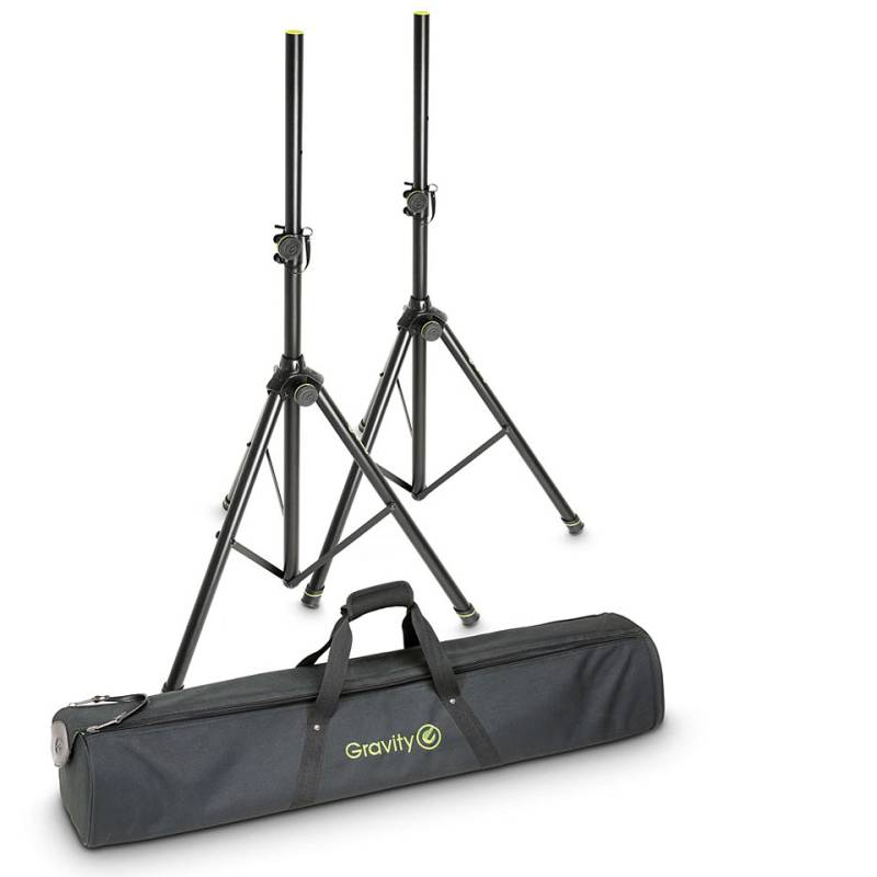 Gravity SS 5211 B Set 1 Speaker Stands with Carrying Bag von Gravity