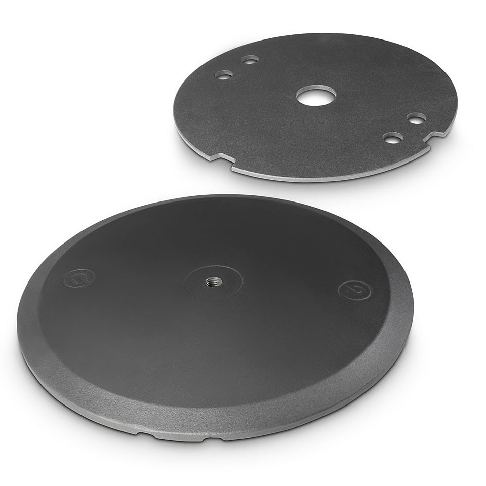 Gravity WB 123 SET 1 B Round Cast Iron Base and Weight Plate Set for von Gravity