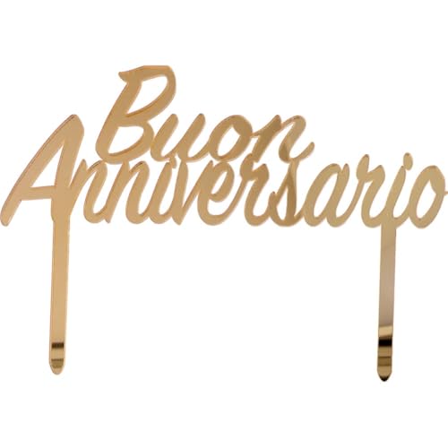 Cake Topper "Happy Anniversary" von Graziano
