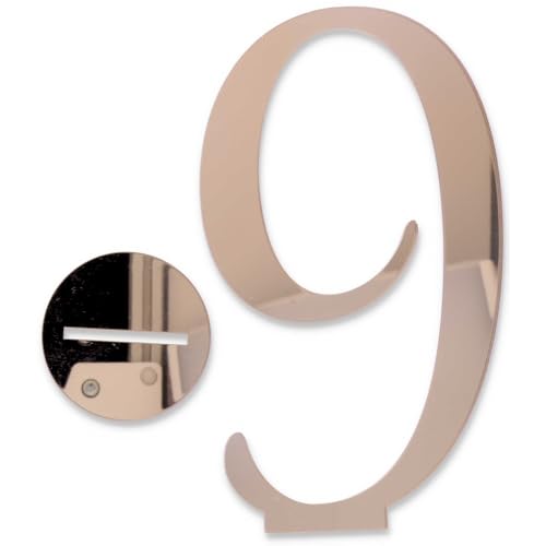 Cake Topper Nummer 9 mit Fuß von Graziano