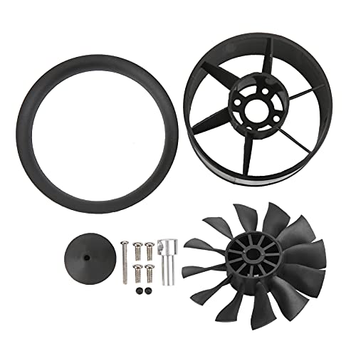 Grcfumo 1 PC RC KABED -Lüfter, RC Motor -Kühlventilator, RC -Flugzeuge 50mm Ablüftungslüfter 12 -Blade -Propeller -Lüfter für 3300 4000 4600 5000kV Motor (Anti-Alignment) von Grcfumo