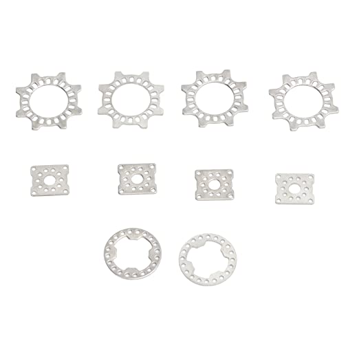 Grcfumo 10 PCS RC -Differentialdichtung, Edelstahl -RC -Differentialabstandshalter, Silberschimdifferentialabstandshalter für 6s 1/7 RC -Autos Grcfumo 10 PCS RC -Differentialdichtung, Edelstahl -RC -Differentialabstandshalter, Silberschimdifferentialabstandshalter für 6s 1/7 RC -Autos von Grcfumo